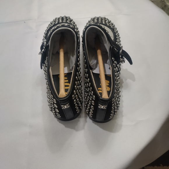 Sam Edelman Women's Michaela Mary Jane Flat Size 8M New In Box- Holiday Shoe - Picture 4 of 7